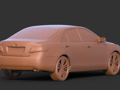 Toyota Camry XV40 3D print model