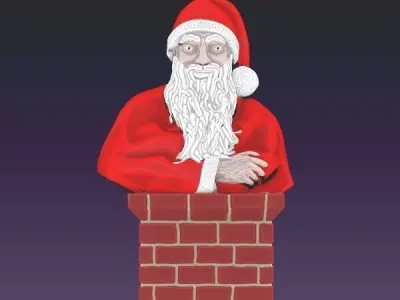 Santa Claus 3D print model