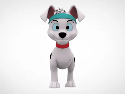 Tripod  Low-poly 3D model