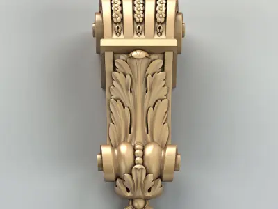 Corbel 013 3D model