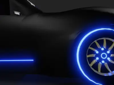 Car antique 3D model