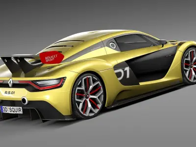Renault Sport RS01 2015 3D model