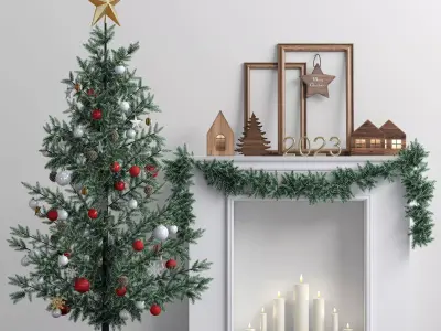 Christmas tree 1 3D model