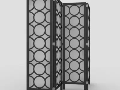 Room Divider-1 3D model