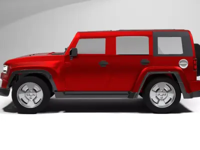 BAIC BJ40 Plus 2025 3D model