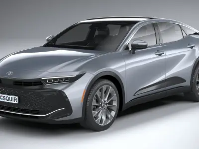 Toyota Crown Limited 2023 3D model