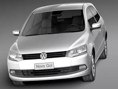 Volkswagen Gol 2013 3D model