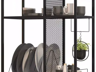 Kitchen Tableware 3D Model Pack