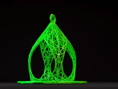 Bird feeder 4 3D print model