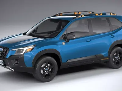 Subaru Forester Wilderness 2022 3D model