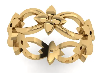 Plain Band ring  51 3D print model