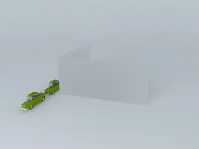 Fictional Eastern Europe car evolution  Free 3D model