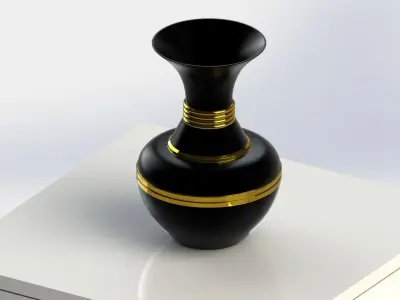 Antique Vase Model A 3D model
