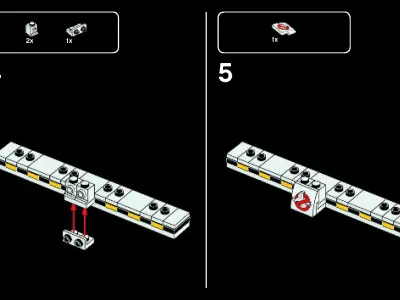 TwindBricks3D - 21108 Ghostbusters Ecto-1 3D print model