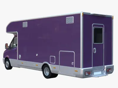 Food truck 3D model