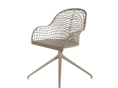 Artefacto - Infinity Armchair Swivel Chair 3D model