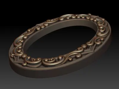 Decorative frame 7 3D model