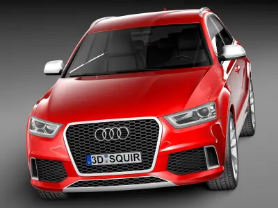 Audi RS Q3 2014 3D model