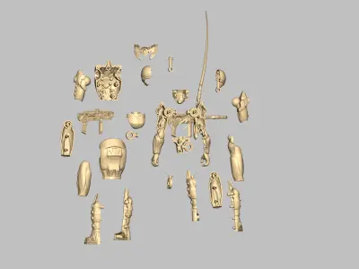 00077   Designed for 3D printing 3D print model