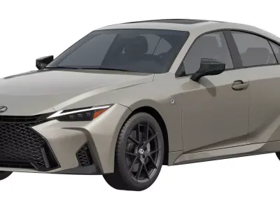 Lexus IS 350 F-sport 2026 3D model