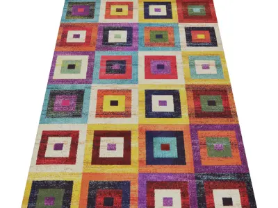 Rug Set 1880 3D model