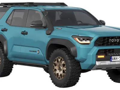 Toyota 4Runner Trailhunter 2025 3D model