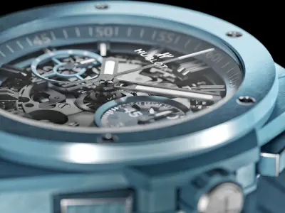 HUBLOT - Big Bang - Integrated Ceramic 3D model