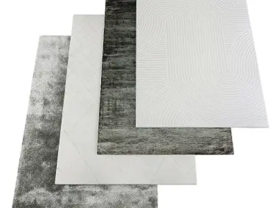 Rugs460 Low-poly 3D model