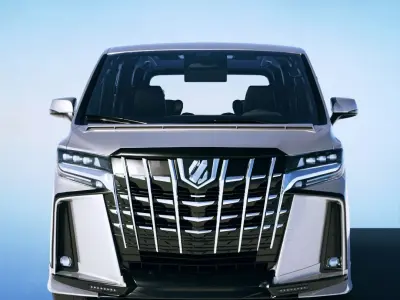 Toyota Alphard Executive Lounge 2019 3D model