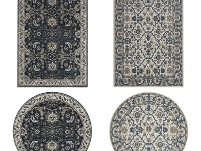 Rugs No 201 Low-poly 3D model