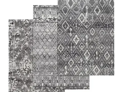 Rug Set 1603 3D model