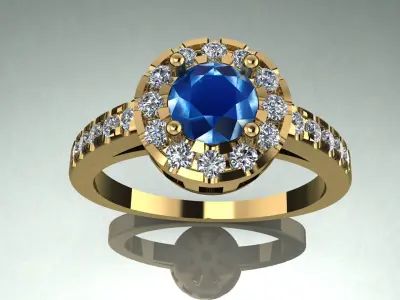 The Collection SOLIDARE Jewelery 3D printed model 3D print model