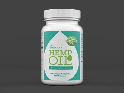 Protein Powder 3D model 115