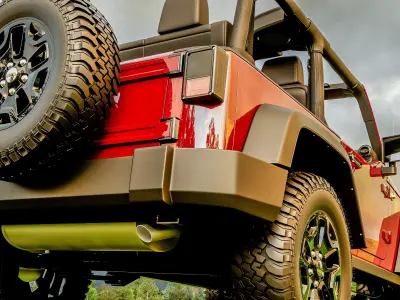jeep wrangler 3D model buy