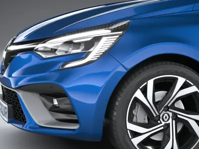 Renault Clio RS Line 2020 3D model