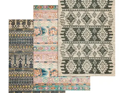 Rug Set 2303 3D model