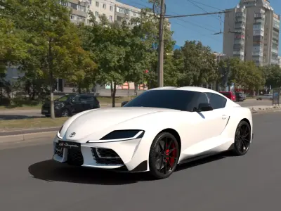 TOYOTA GR Supra 3D model