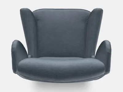 STRANDMON Wing chair 3D model