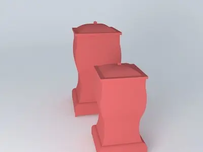 Ornaments decorative object Free 3D model