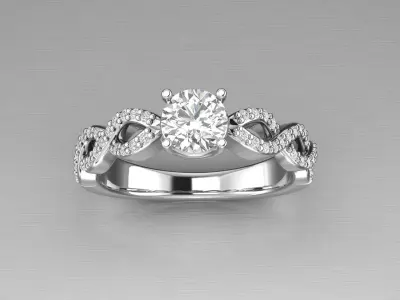 Ring infinito 3D print model