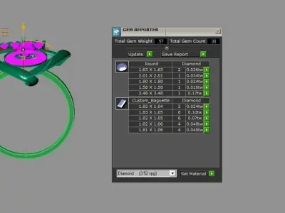 Casual ring 3D print model