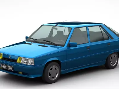 Renault 11 Turbo 3D model