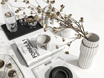 Decorative set-H08 3D model