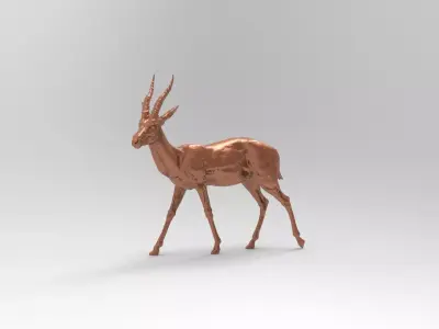 gazelle 3D model purchase
