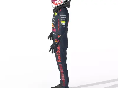 F1 Red Bull Suit 2023 3D model