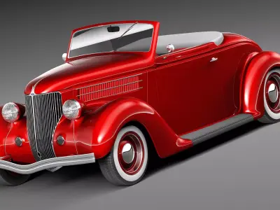 F36 Roadster 3D model