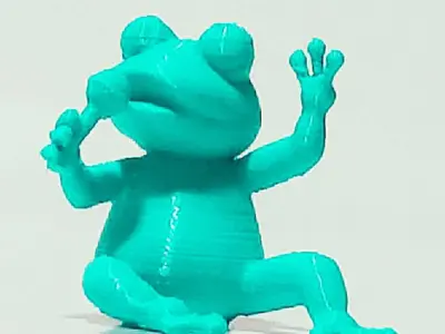 Singer  Frog 3D print model