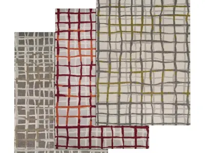 Rug Set 2234 3D model