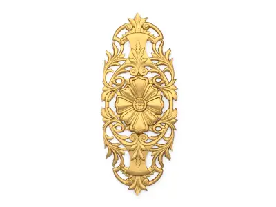 Classic decor ornament 151  3D model