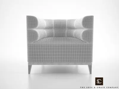 The Sofa and Chair Company Giovanni Armchair 3D model